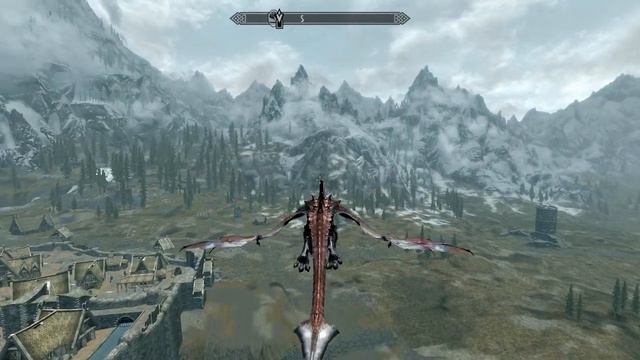 Skyrim Mods - Flyable Dragon Races