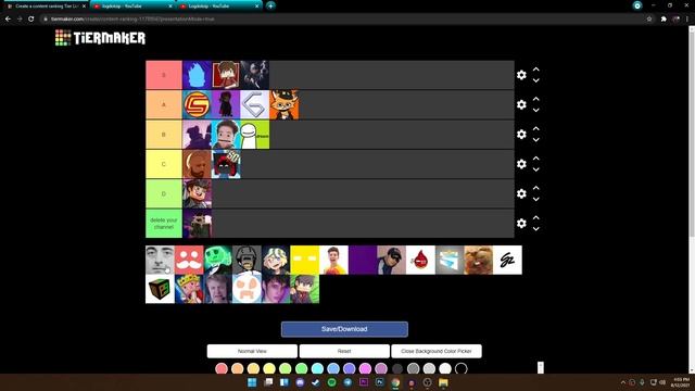 The MINECRAFT YOUTUBERS Tier List...