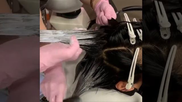 Балаяж волос.