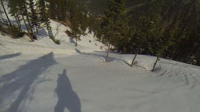 Мамай, весна, мокрая лавина.