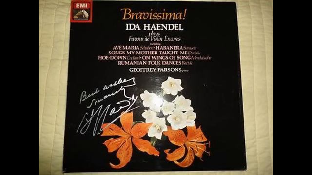 J BRAHMS VIOLIN CONCERTO IDA HAENDEL (audio)