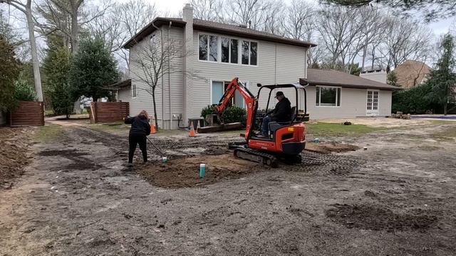 Stormwater Drainage Problem - Large Dry Well, Catch Basins And Yard Grading - Part 2