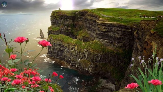 Ambient Guitar Music - Acoustic - Relaxing Music With Scenic View For Stress Relief And  Meditation