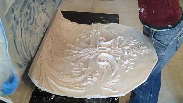 Лепнина на потолках. Изготовление модели. Барокко. 07