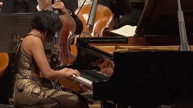 Yuja Wang: Brahms Piano Concerto No. 2 in B-flat major Op. 83 HD