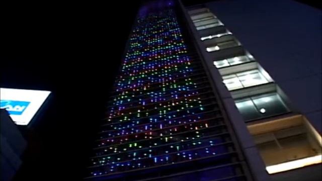 Медиа фасад г  Токио