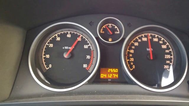 Opel Zafira B 1,8 MT 0-100