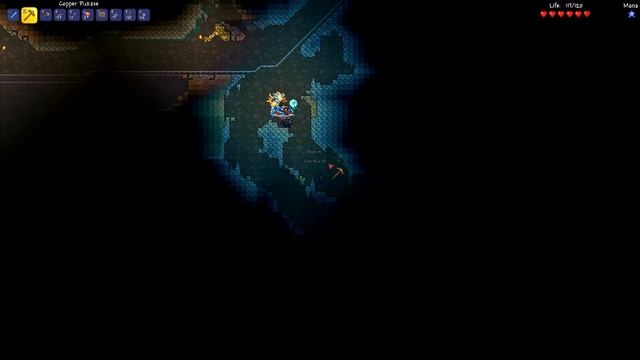 Упарываемся в Terraria) под конец дичь)