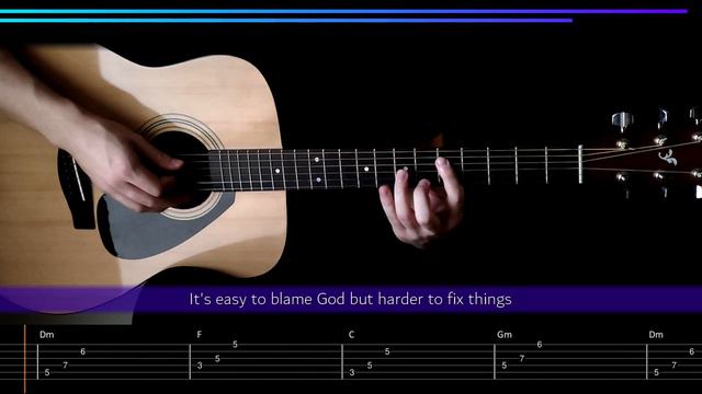 NF - Oh Lord | 3x TABS | Full Guitar Tutorial