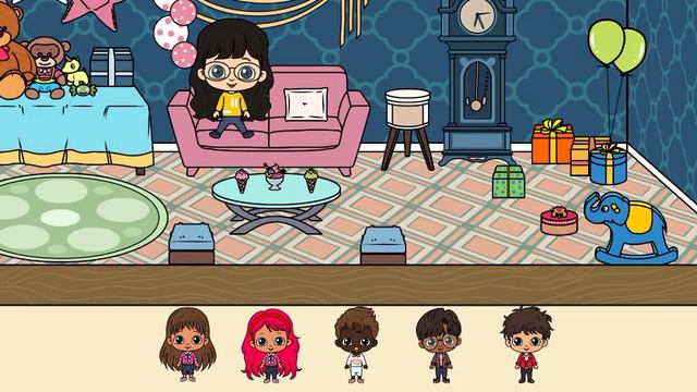 показывают домики в новой игре