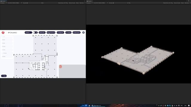 Работа с UI, объектами, анимацией, камерами