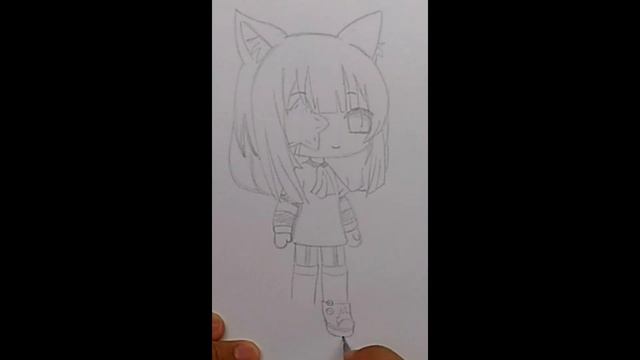 Как нарисовать Gacha Life