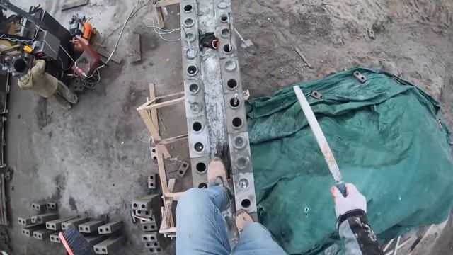 Гараж из лего кирпича - 2. Немного о технологии