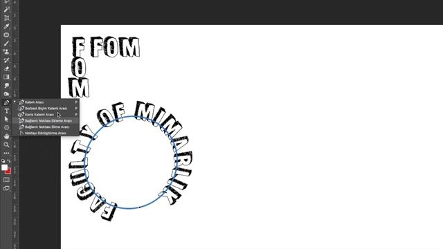 Photoshop Şekil Ve Yol Üzerine Yazı Yazma / Ücretsiz Photoshop Dersleri 2022