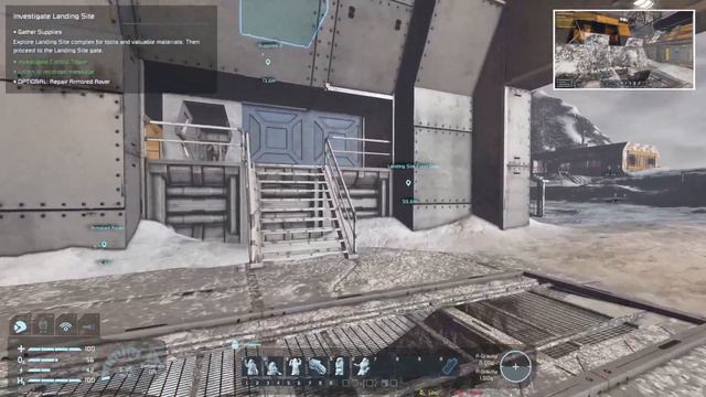 Space Engineers | Frostbite Coop Scenario - Are We Going To Build A Snow Man / Part 1