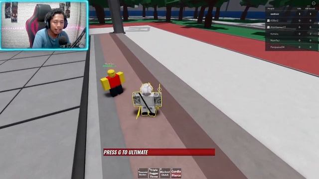 GG GAMING!! NYOBAIN FIGHTING STYLE HERO KILLER STAIN !!| HEROES BATTLEGROUND | GAME ROBLOX INDONESI