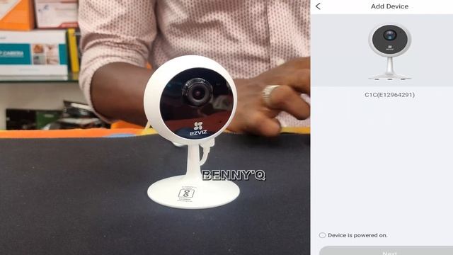 C1C WIFI Camera Unboxing & Configuration | Low Cost Camera | Ezviz | Benny Q Systems