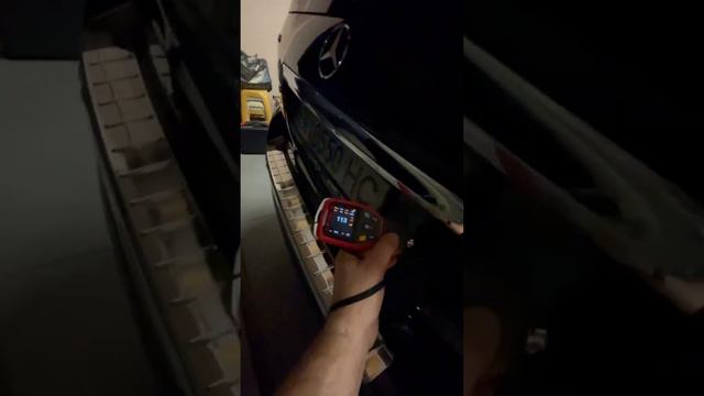 Mercedes GL, проверка ЛКП