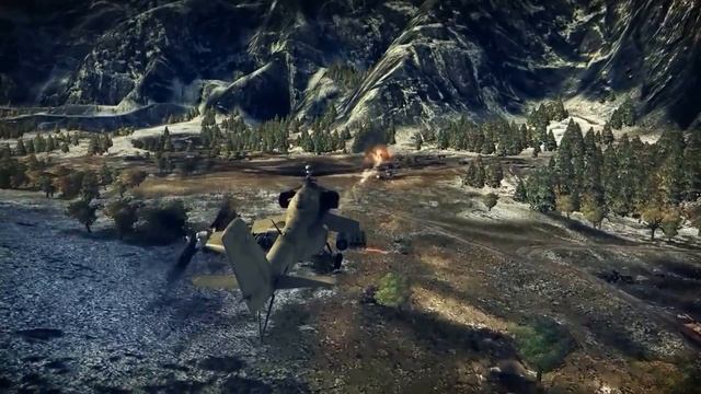 Apache Air Assault (Game PC копия записи МИ-35 Тренировка-2,с видом камеры от 3 лица)