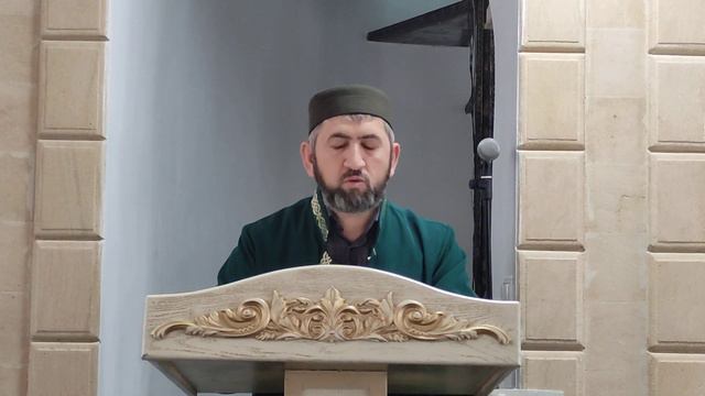 Пятничная проповедь с.Кокрек 05.01.2024г.