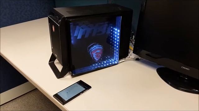 Wi-Fi Infinity Mirror - Using MSI IoT Module