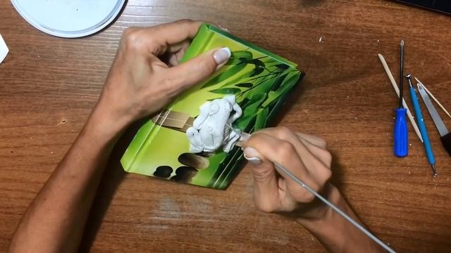 Блокнот с биомеханической лягушкой. DIY. Biomechanics.