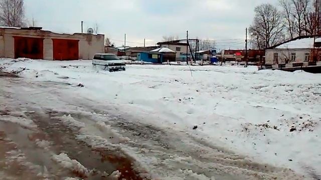 Мазда MPV испытание полного привода