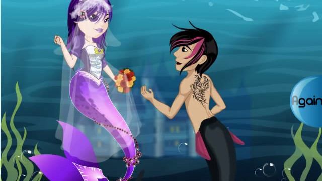 Mermaid Wedding Dress Up Games