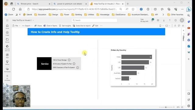 Power BI - How To Create Information Icons And Help Tooltips On Visuals