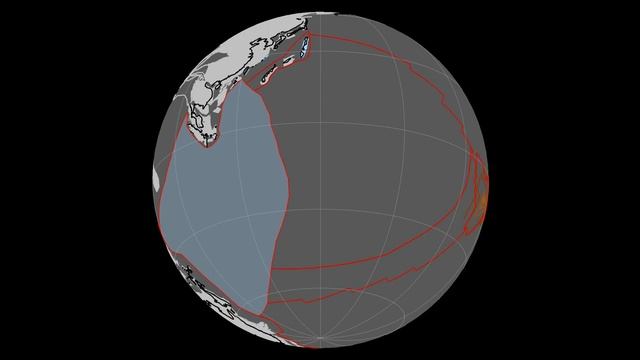 Движение плит Западно-Тихоокеанского региона, включая Понтийскую, за последние 160 миллионов лет