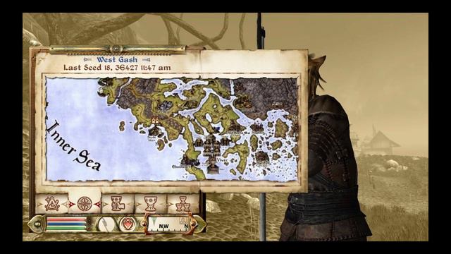 Let's Play Morroblivion Part 5 - Nicholas Sharp - Entering Caldera And Encountering Killer Slugs