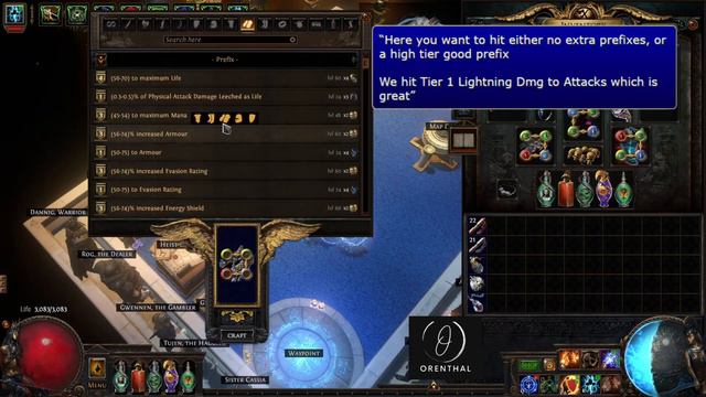 POE Learn To Craft 60%+ Phys To Cold Conversion Gloves Path Of Exile Sanctum 3.20 BV Blade Vortex