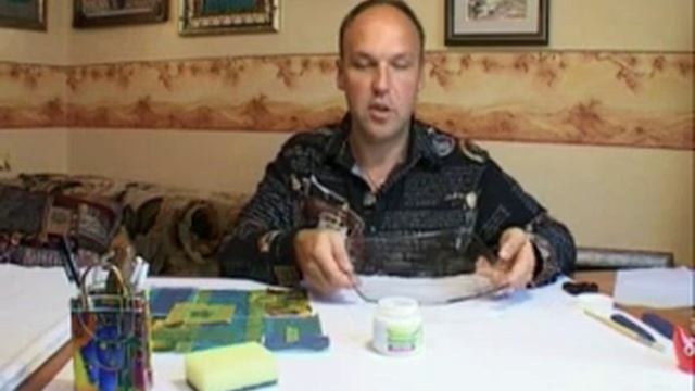 ДеКупаж тарелки.