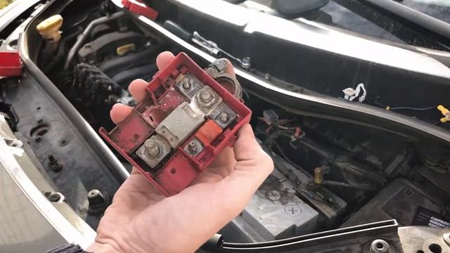 Клемма АКБ на Renault с Aliexpress  Ремонт клеммы