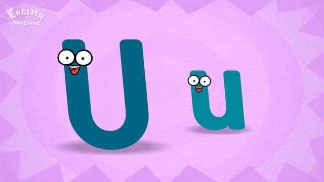 Alphabet Song - Alphabet U Song - English song for Kids
