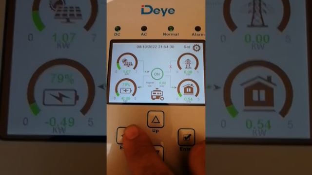 @DeyeInverter_official  Installation With Generator And General Electricity With 300ah Lithium Batt
