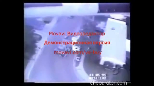 Танк в городе,погоня...