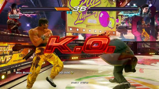 Tekken 7  Marshall Law Unbeatable Game Fantastic Fight Ps4 Pro Gameplay 2018