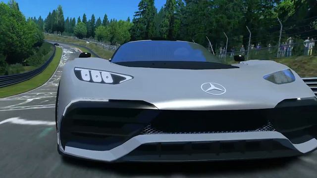 Mercedes-AMG Project One Vs Koenigsegg Hypercars At Nordschleife