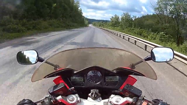Honda VFR800 дорога до Уфы