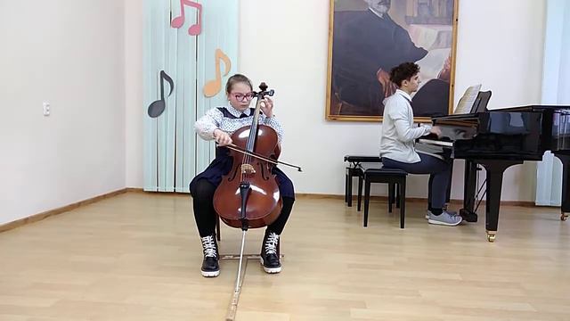 Неброева Амелия, виолончель,  10 лет