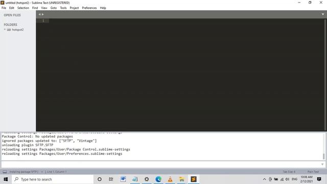 CARA SETTING EDITOR SUBLIMTEXT KE MIKROTIK