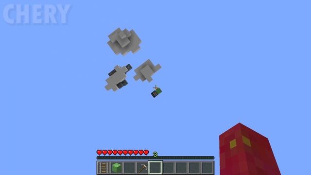 What HAPPENS If YOU BREAK CLOUD In Minecraft ? Secret Clouds Drops
