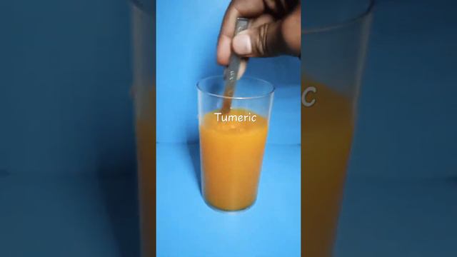 Water + Tumeric + Detergent Experiment #experiment