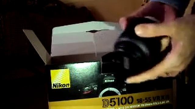 Nikon D5100 With Lens 18-55 And 55-200 Unboxing