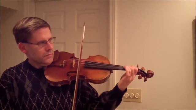 Etude - #12 From Suzuki Violin Book 1, A Play Through At A Moderate Tempo