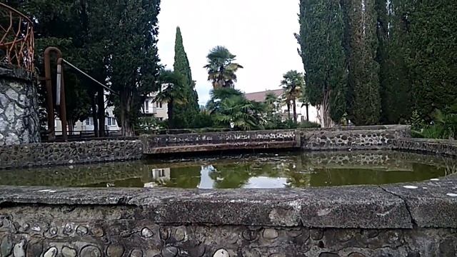 Абхазия 2018//Прогулка по парку ПСОУ//МК от Арины//Цандрыпш 2018//дом отдыха ПСОУ