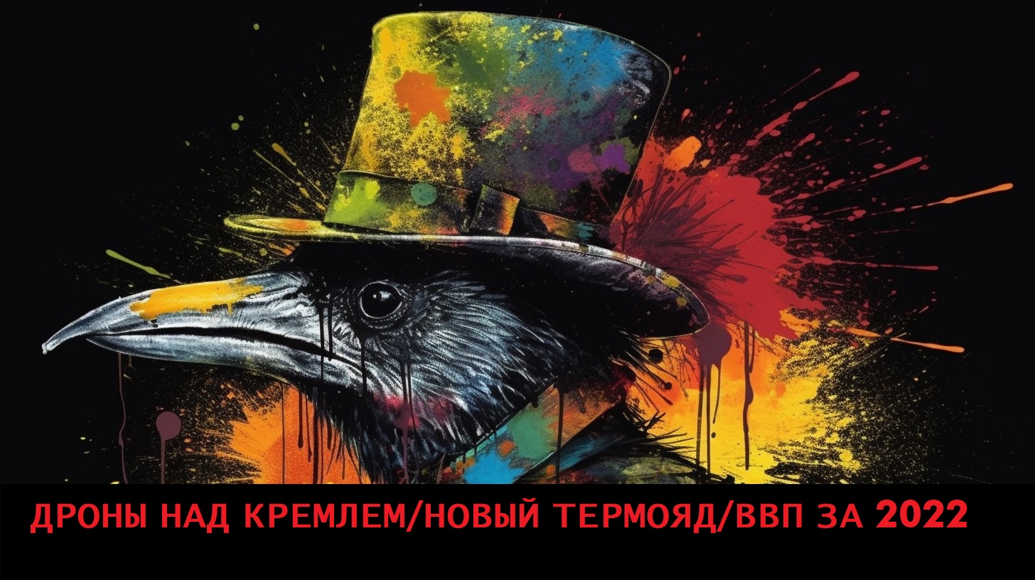Дроны над Кремлем/Новый Термояд/ВВП за 2022 г