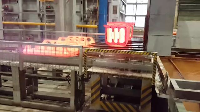 Линия закалочно-отпускная производства