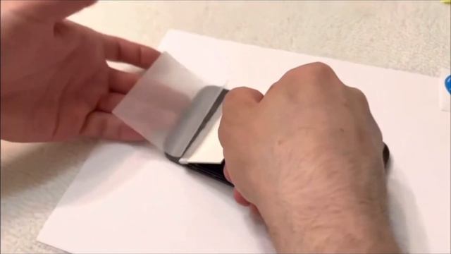 Инструкция по наклеиванию гидрогелевой плёнки.